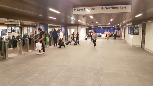 Charing Cross Northern Line Ticket Hall opens to the public image